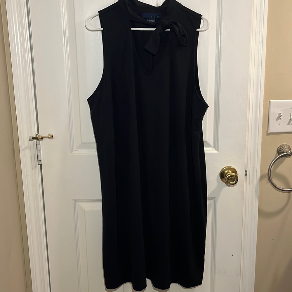 Lane Bryant Tie Neck Sheath Dress